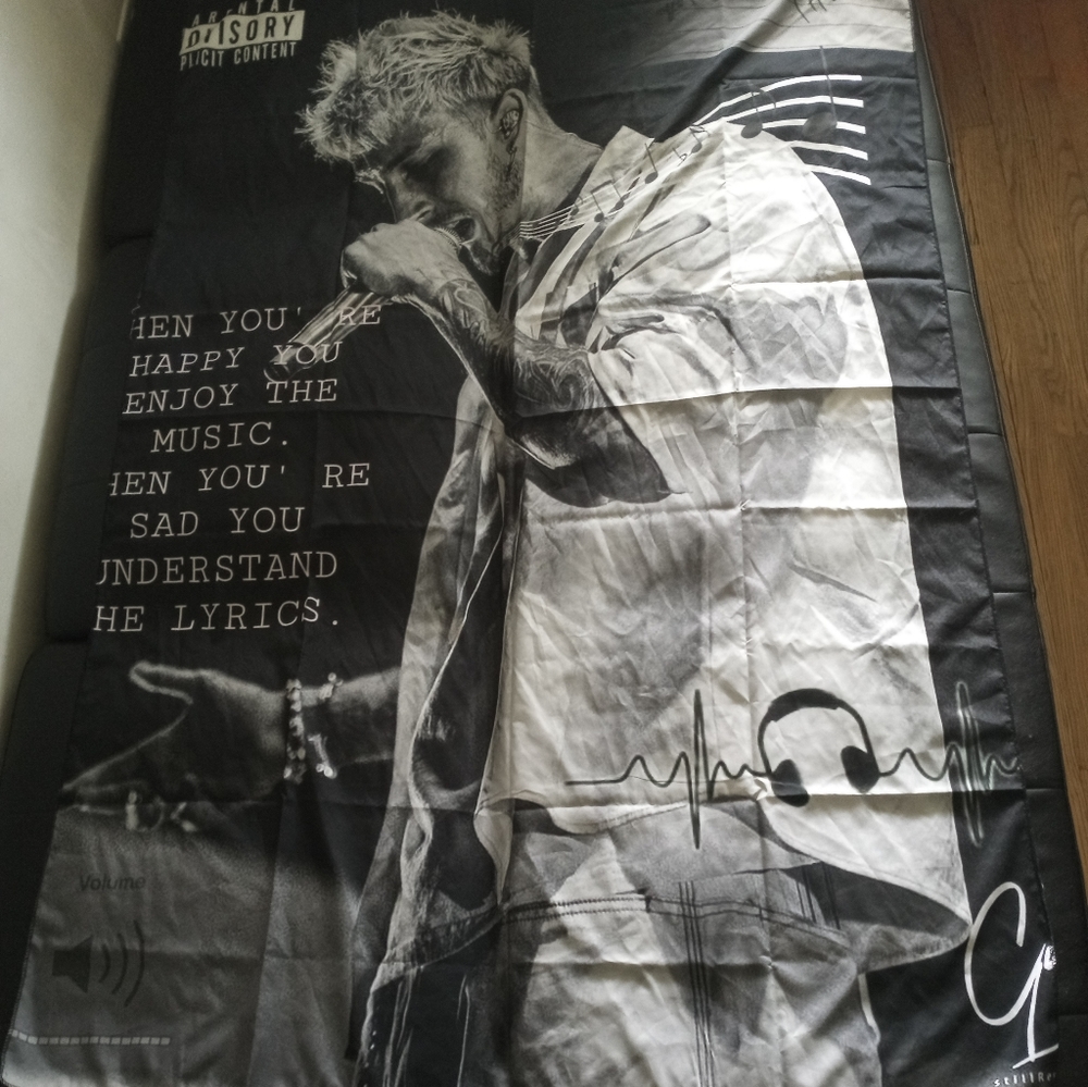 MGK Machine Gun Kelly Tapestry Home Wall Hanging Decor